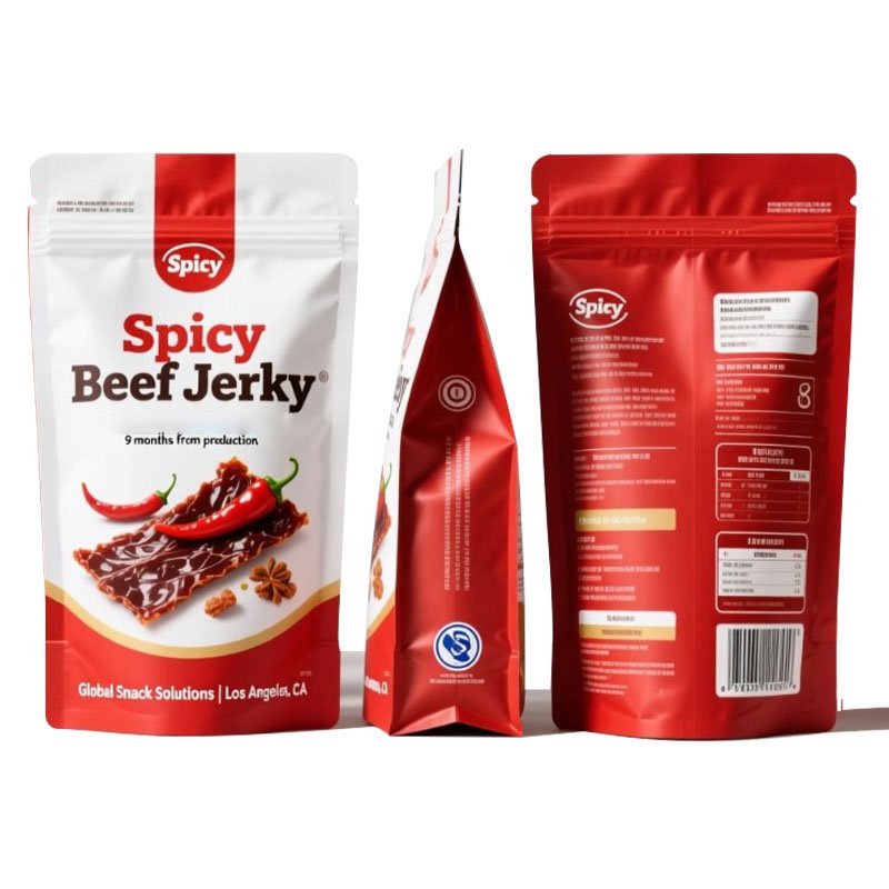Dried Beef Jerky Packaging Bag