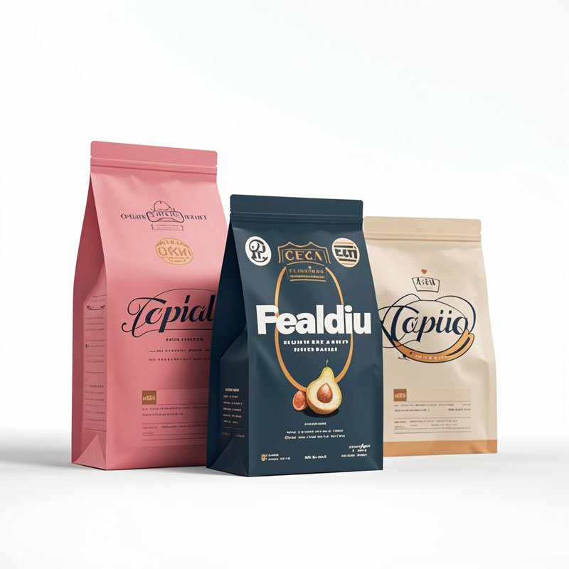 Custom Printed Eight-Side Seal Pouch