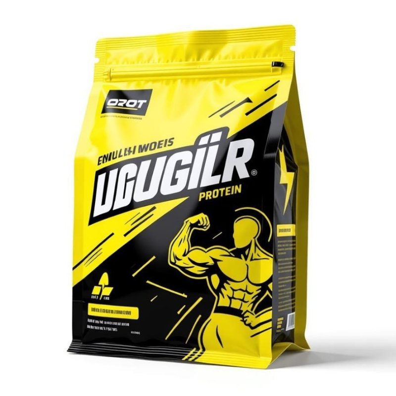 Customizable Protein Powder Bag Packaging