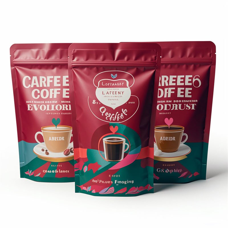 ‌Custom Stand-up Coffee Pouch