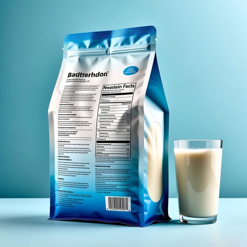 Custom Health Supplement Packaging Bags