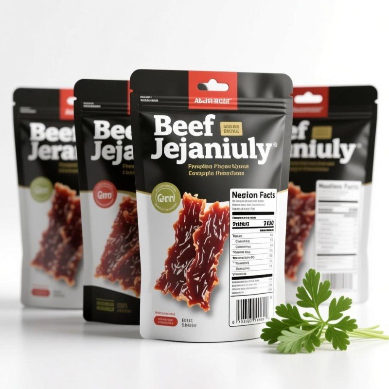 Personalized Jerky Pouch