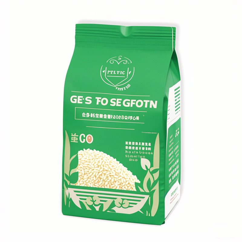 Custom Printed Rice Packaging Bags