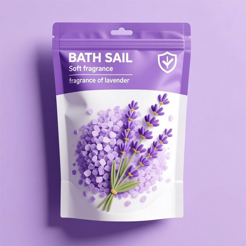 Custom Bath Salt Packaging Bags