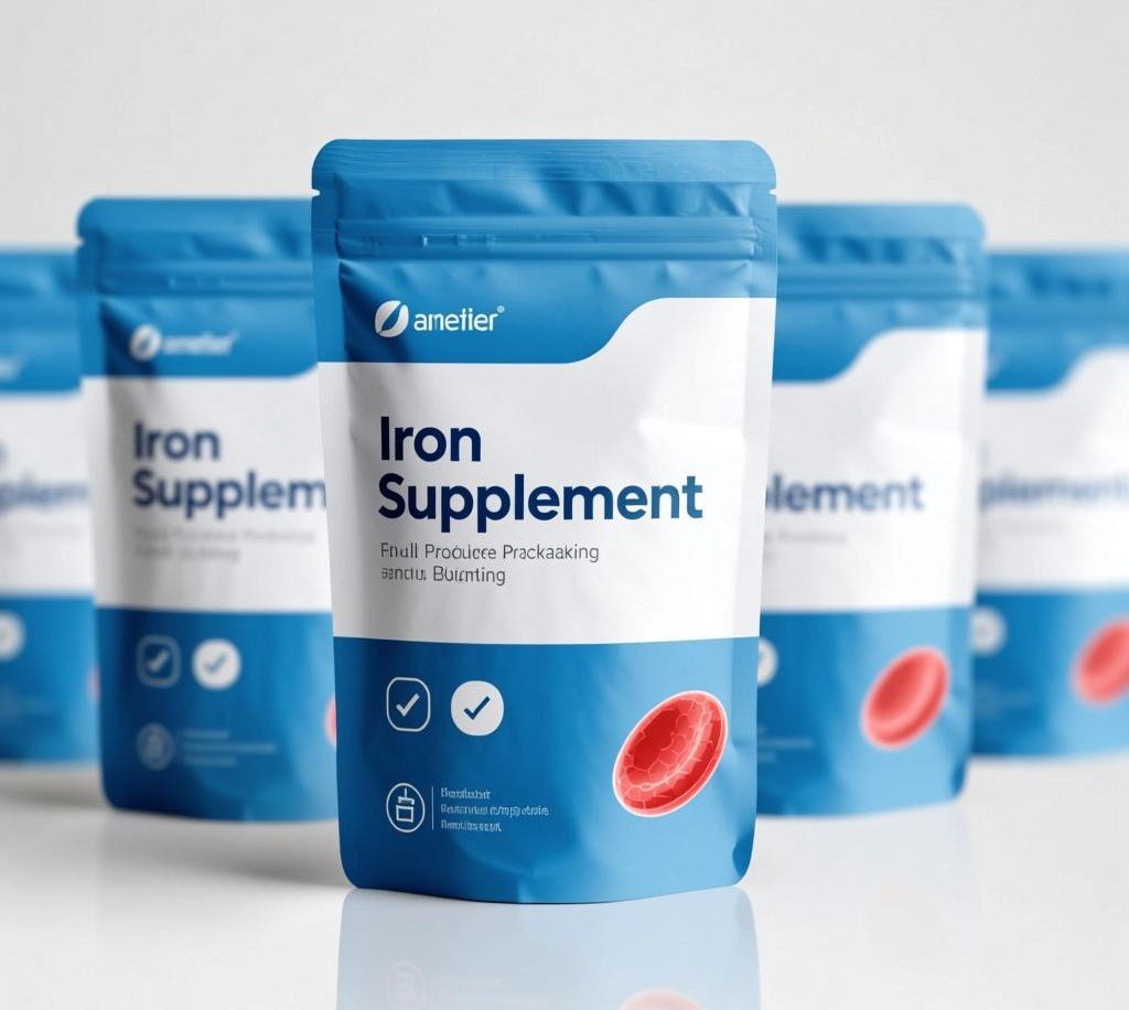 iron supplement pouch packaging‌