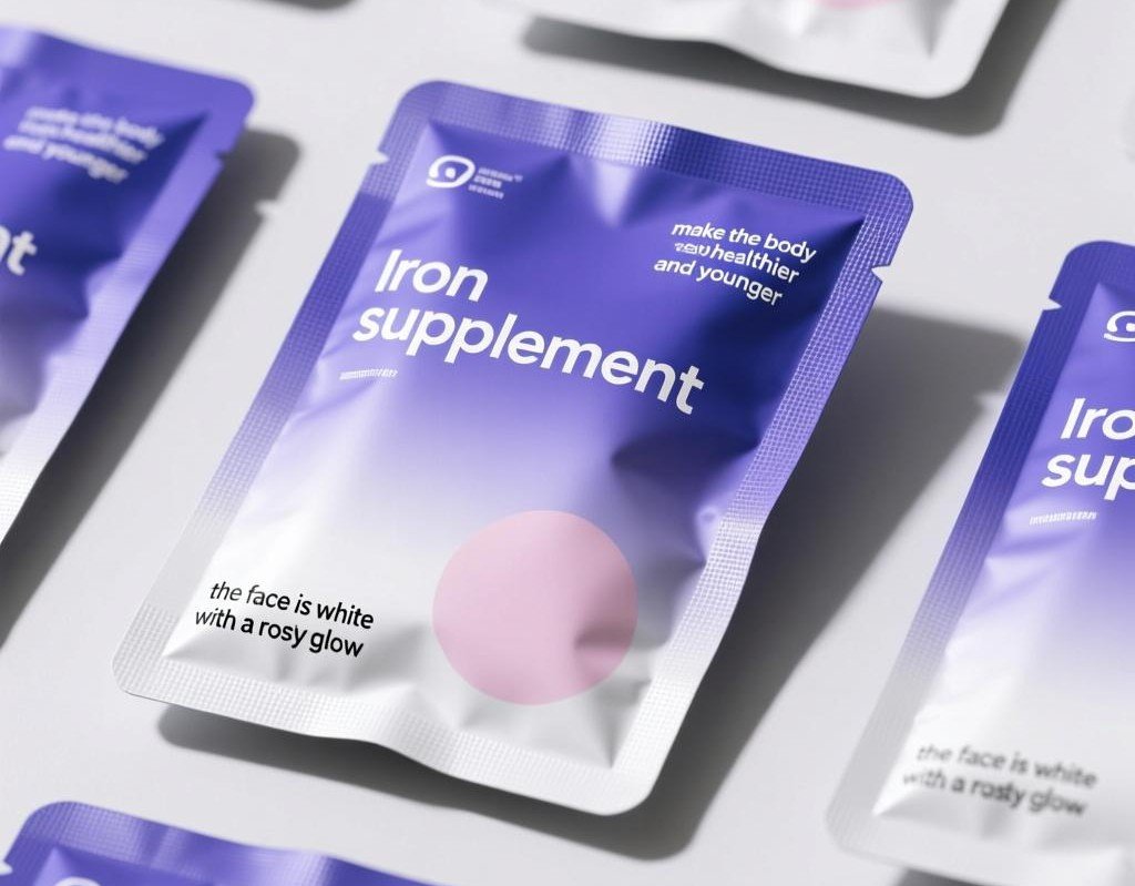iron supplement pouch packaging‌