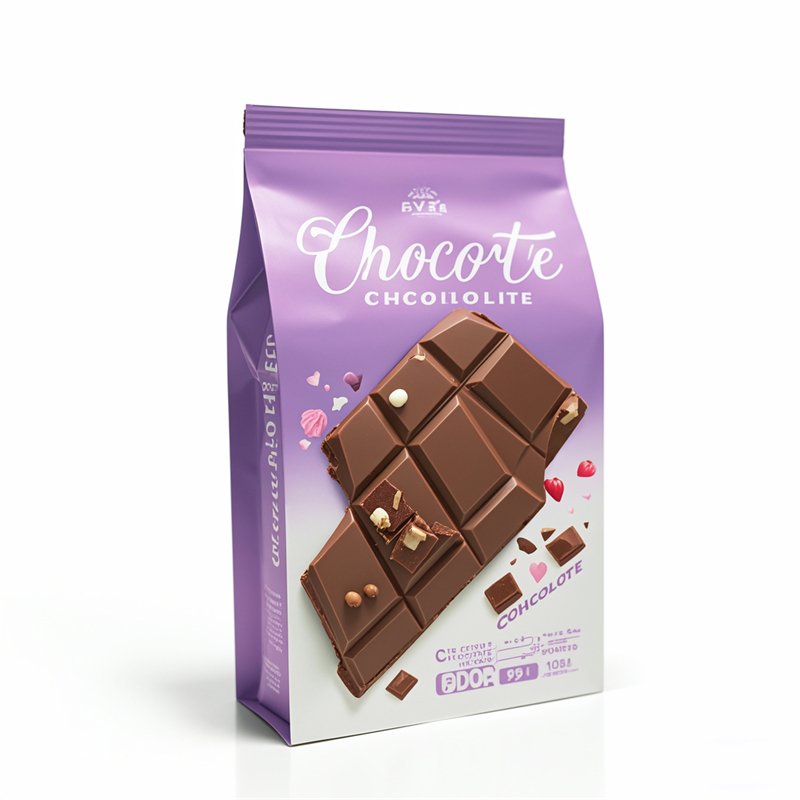 Custom Chocolate Packaging Bags 1