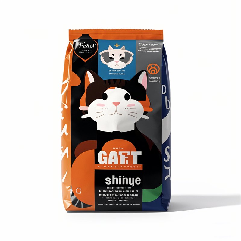 Custom-Printed Cat Food Sacks