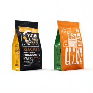 Custom Eight-Side Seal Stand Up Pouches