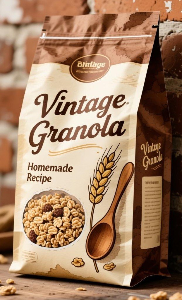 Resealable Custom granola Packaging
