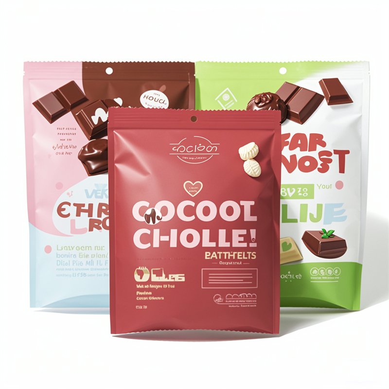 Customzed Chocolate Packaging Bags