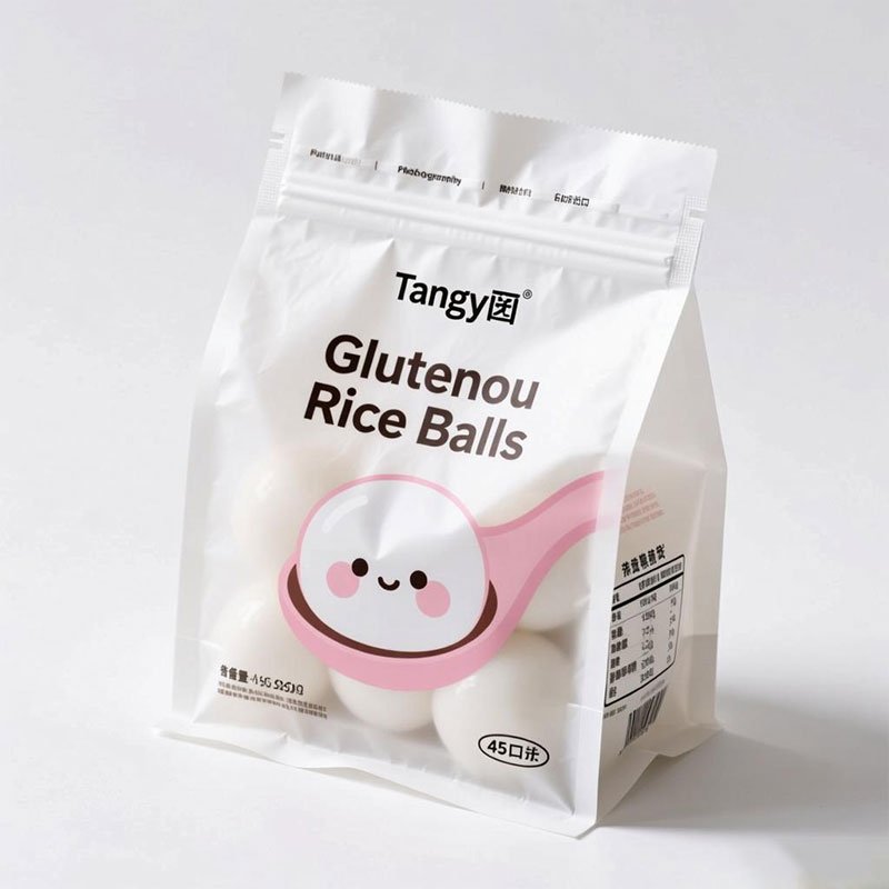 Custom frozen glutinous rice ball packaging bags