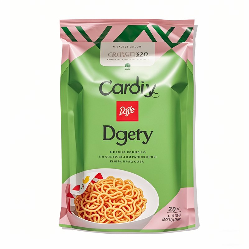 Custom Logo Spaghetti Pouch Packaging