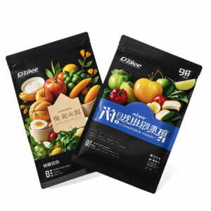 Customized Agricultural Products Flat Packaging Bags