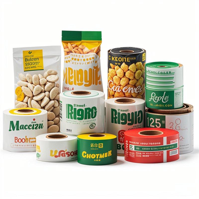 Custom Snack Packaging Roll Film