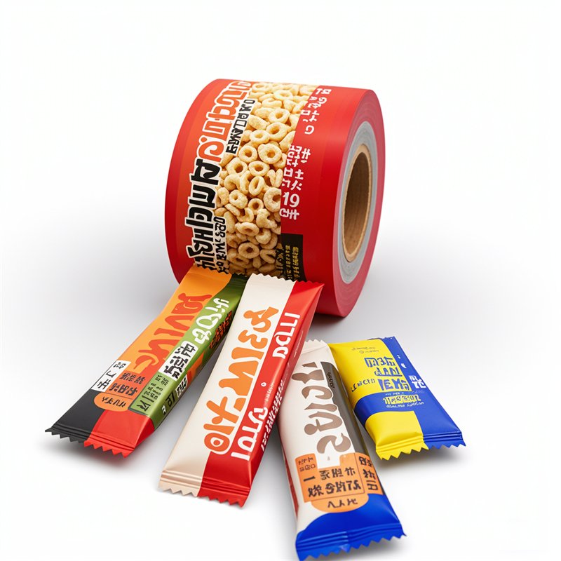 Custom Snack Roll Film Packaging