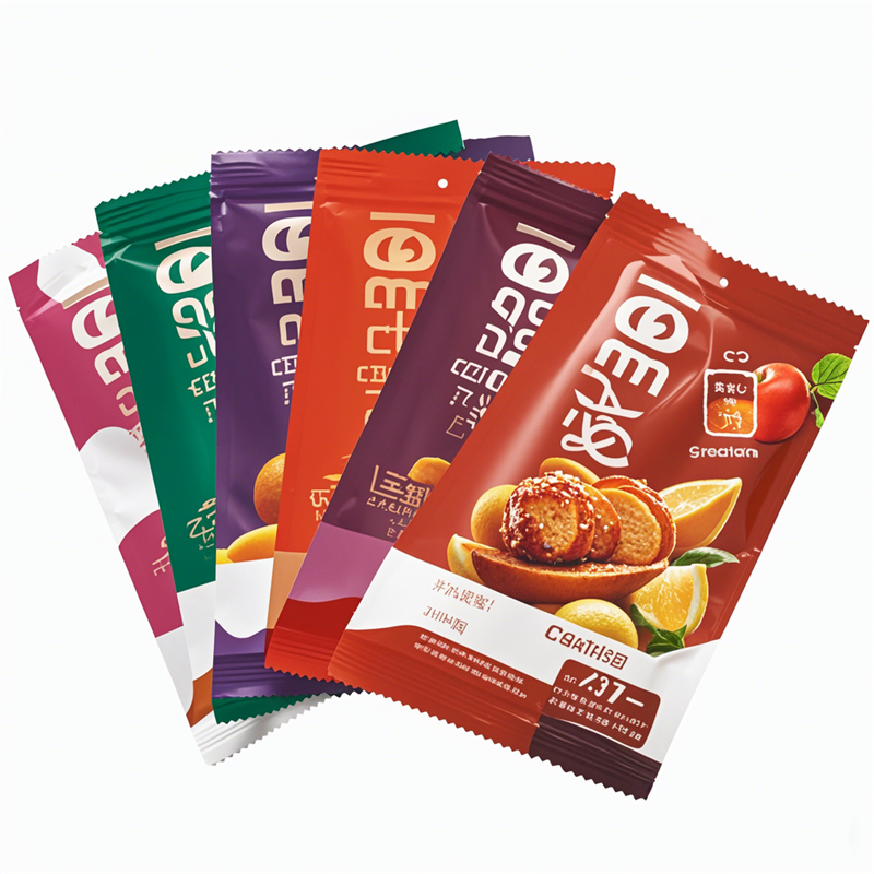 Customized Flat Lay Snack Pouches