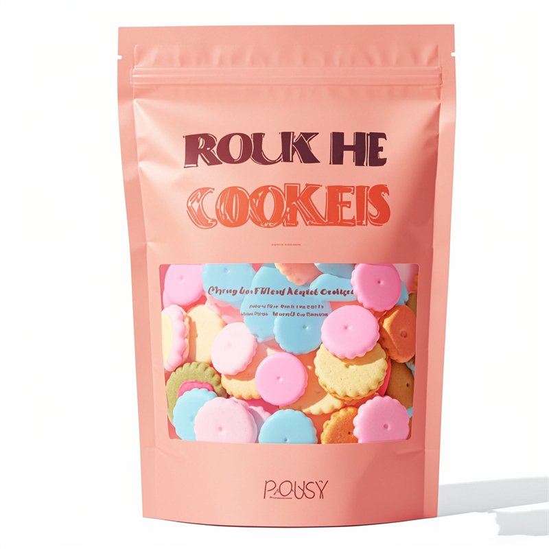 Customized Cookie Packaging Pouches