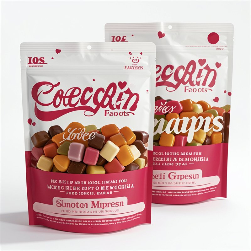 ‌Custom Stand-Up Candy Pouches