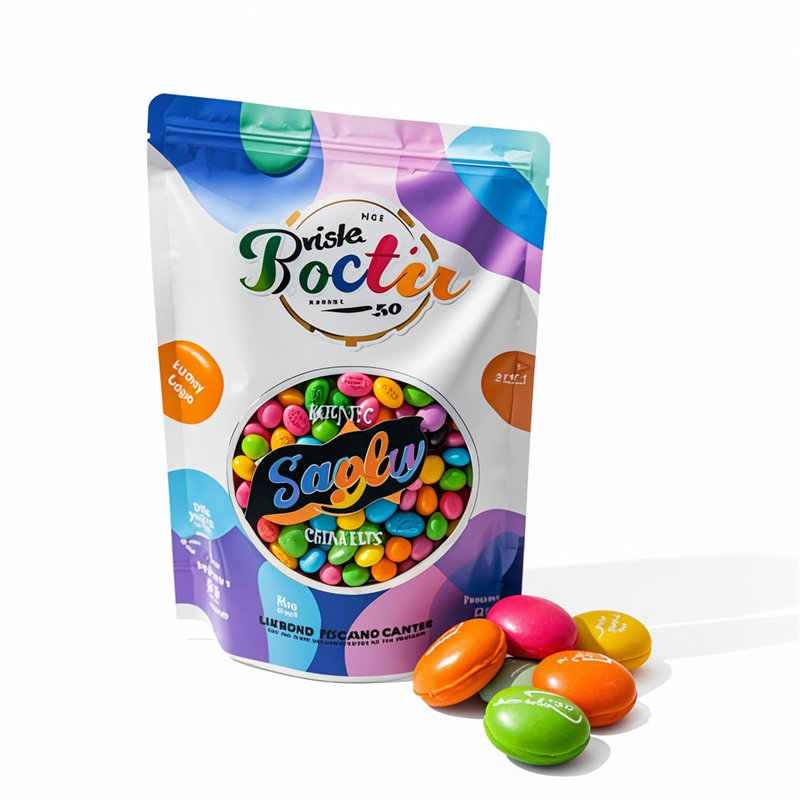 ‌Custom Stand Up Candy Pouches