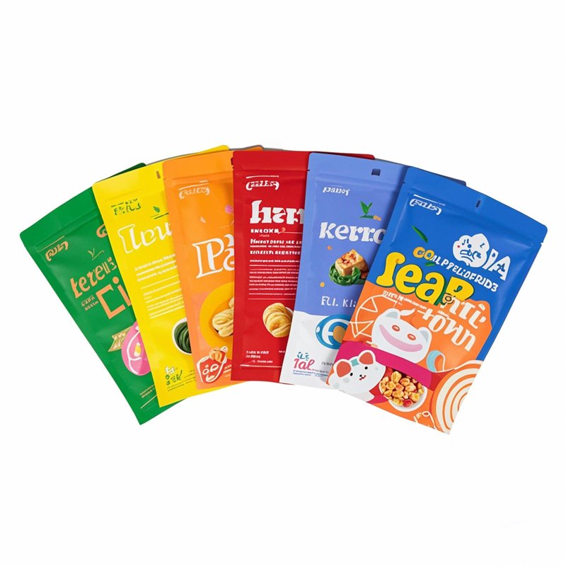 Custom 3-Side Seal Packaging Bags