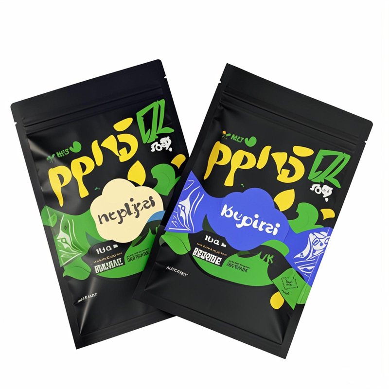 Custom 3-Side Seal Packaging pouches
