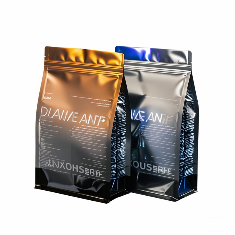 Custom Aluminum Foil Stand-Up Pouches