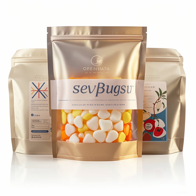 Custom Printed Plastic Bags with Clear Window