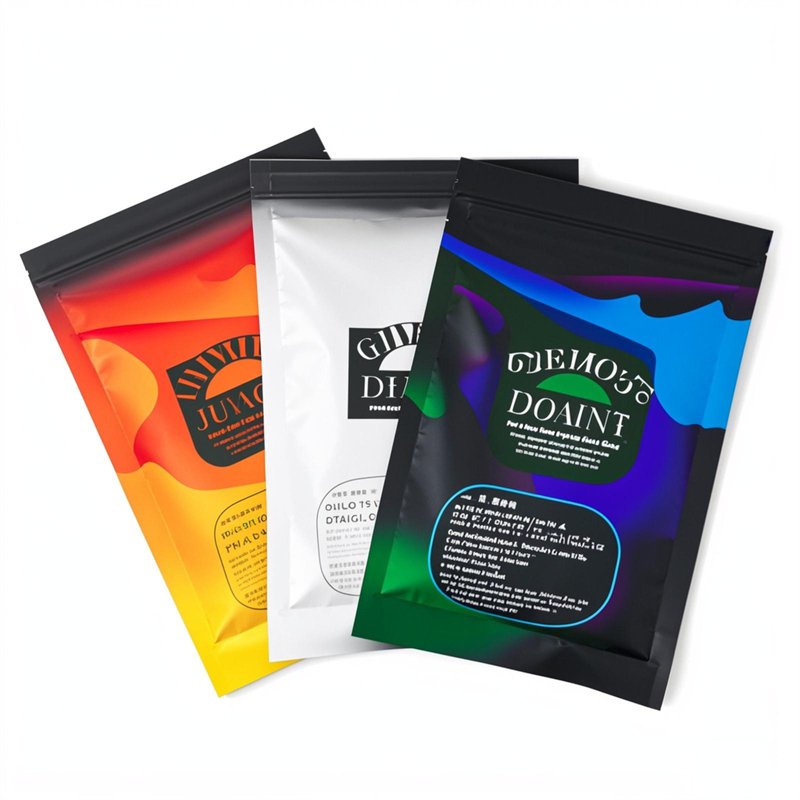 Custom Flat Facial Mask Packaging Bag