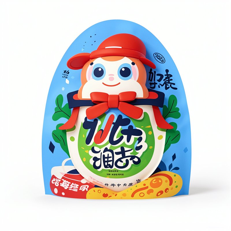 Custom Irregular Shaped Snack Packaging Bags