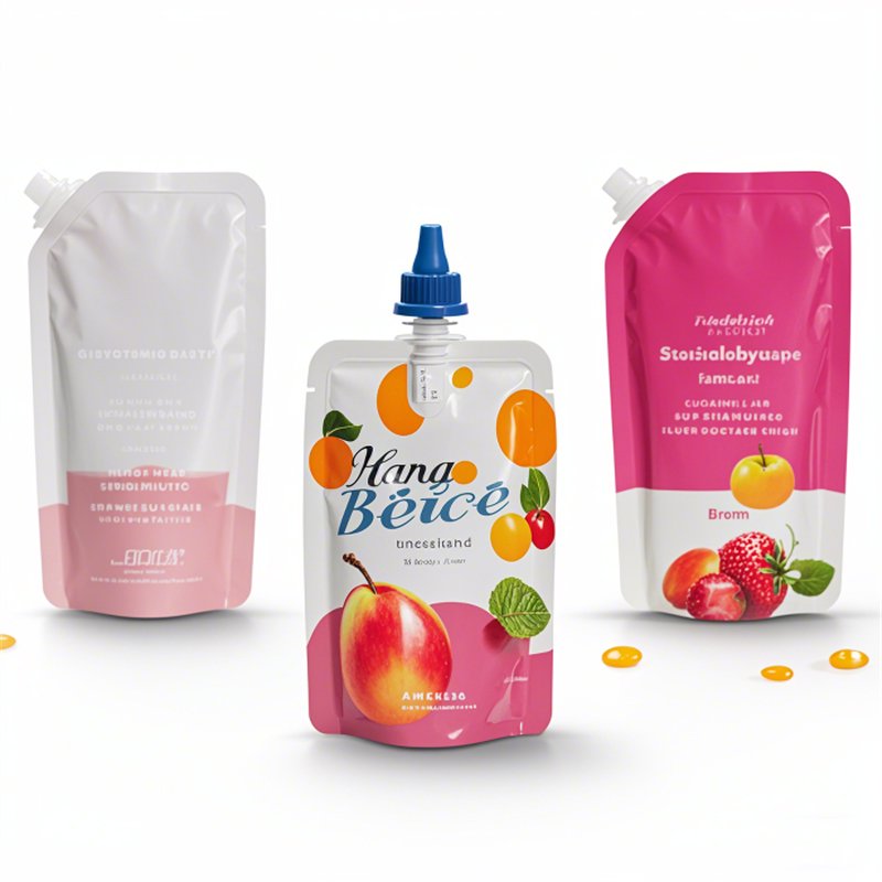 Custom Printed Juice Spout Pouches
