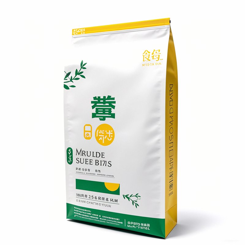 Food Grade 4 Side Seal Custom Packaging Bags