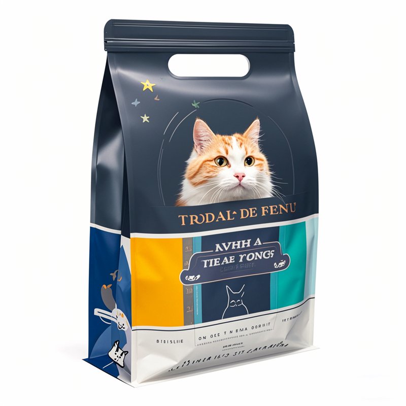 Custom Cat Food Packaging Pouch