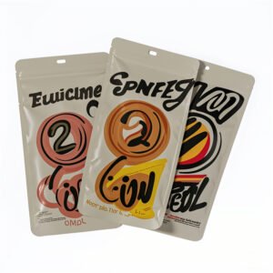 Three Side Seal Snack Packaging Bags