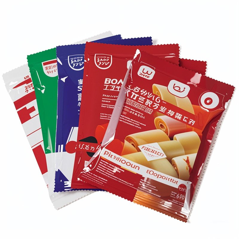 Three-Side Sealed Snack Plastic Bags