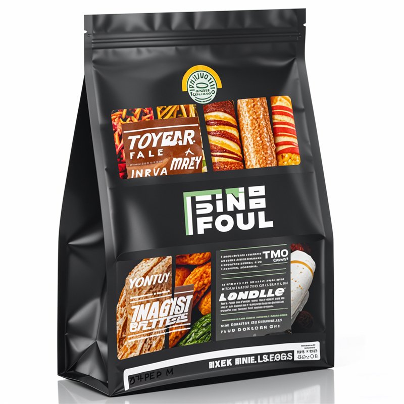 ‌Custom 8-Sided Seal Snack Bags