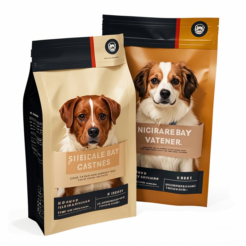 Custom Dog Food Stand Up Pouches