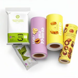 ‌Custom Printed Snack Packaging Roll Film