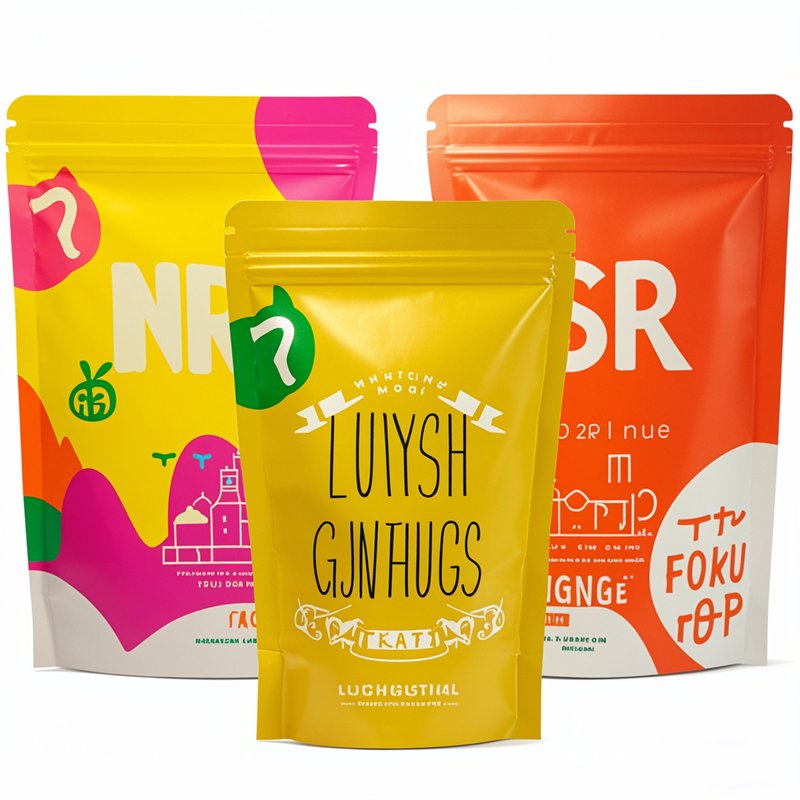 Custom Printed Stand-Up Pouches