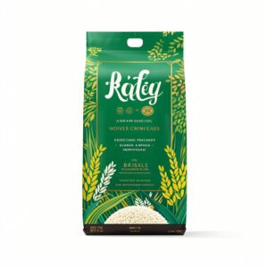 Custom Printed Rice & Grain Bags