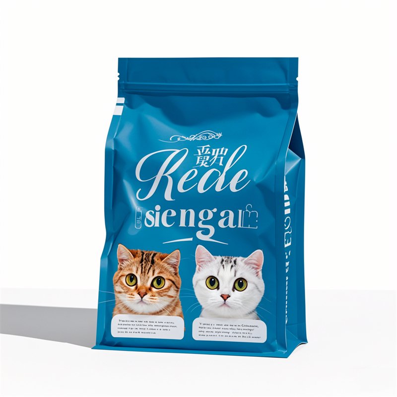 Custom Printed Cat Food Packaging Bags