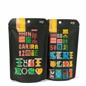 ‌Custom Stand-up Pouches for Snacks