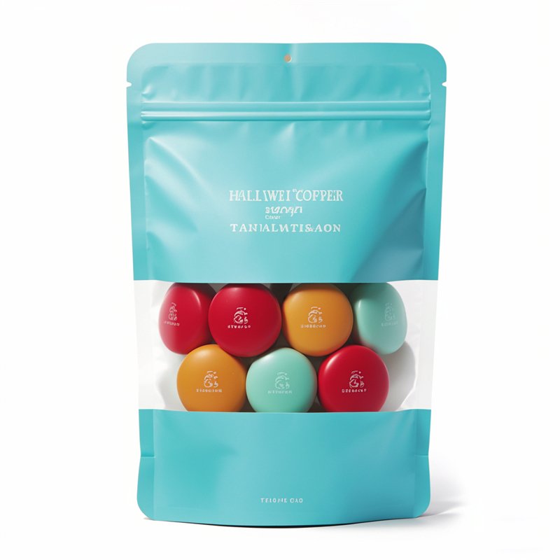 Window Stand-Up Zipper Pouches